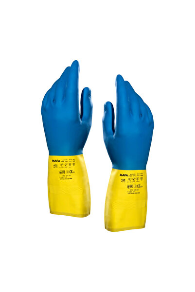 Mapa قفازات عمل كيميائية ألتو ديو ميكس 405 رقم: 9