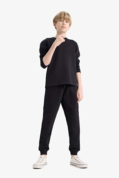 DeFacto Erkek Çocuk Eşofman Alt K8852A6/BK81 BLACK