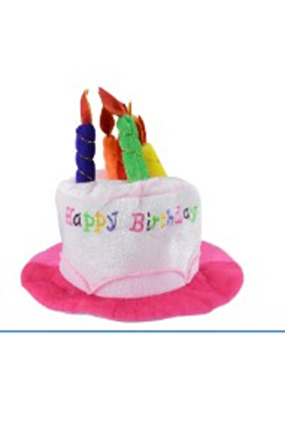 Flippy Palarie Happy Birthday, Flippy, Accesoriu pentru Petrecere, Model Tort, Tematica Aniversare, 60x60x5