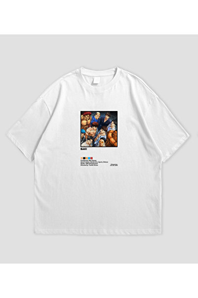 SVART WEAR BAKI - Tricou oversize unisex anime