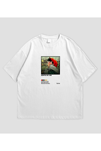 SVART WEAR ASHITA NO JOE - Tricou oversize unisex anime
