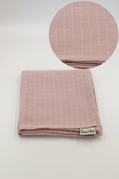 Claria&Nest 100% قطن |   غطاء وبطانية قماش الموسلين للأطفال |   90×90 سم