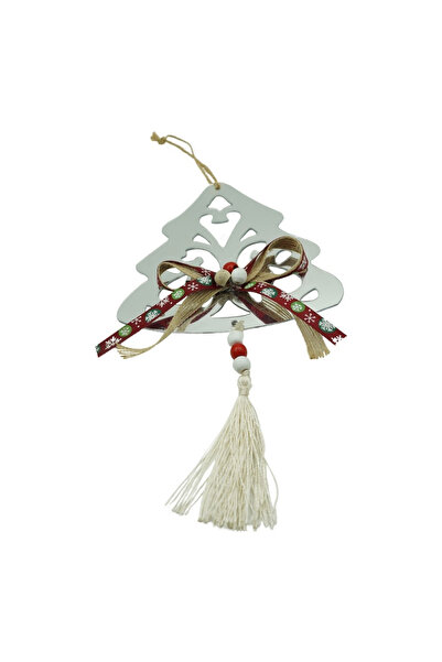 Toolsy Ornament de Crăciun pentru brad, Flippy, Brad, Argintiu, Lucios, 14*26...