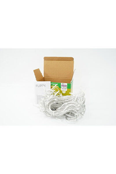 Flippy ® Instalație de Crăciun tip franjă cu bliț, secțiune de 5 m, 143 LED-u...