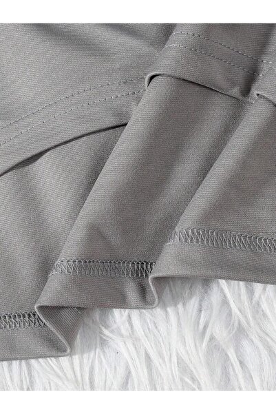 Machetta Children's Heart Printed Sweatshirt Strap Crop Tracksuit Set