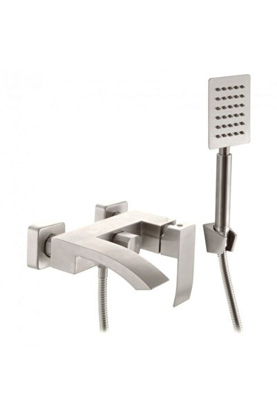 Mixxus Baterie cada AMA-009 (EURO), culoare crom, alama, monocomanda