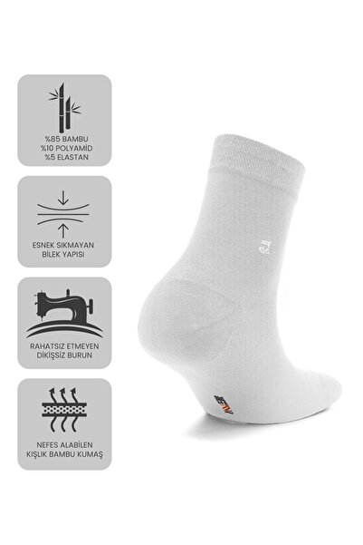 Just inner Women's Socks 6-Pack (Bamboo)