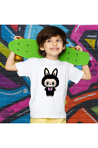 OEM Παιδικό μπλουζάκι Unisex λευκό με με τύπωμα , 100% βαμβάκι, 812