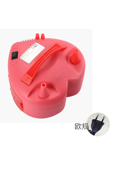 Flippy Pompa Electrica Pentru Umflat Baloane, 600 W, in Forma de Inima, Rosie