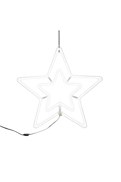 Toolsy Stea luminoasă cu 5 colțuri, Flippy, 60 LED-uri