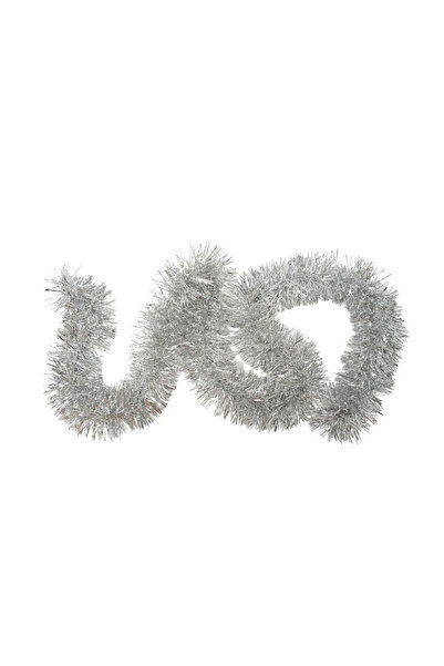 Toolsy Beteală de Crăciun, Flippy, argintie, dimensiune: 2 m x 11 cm material...