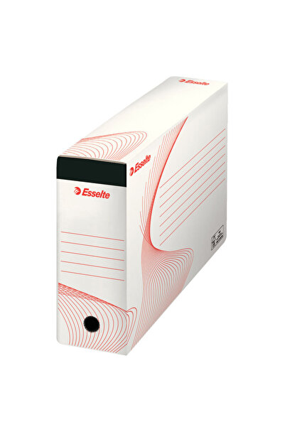 Esselte Cardboard filing box for hanging files 285 x 117 x 337 mm white