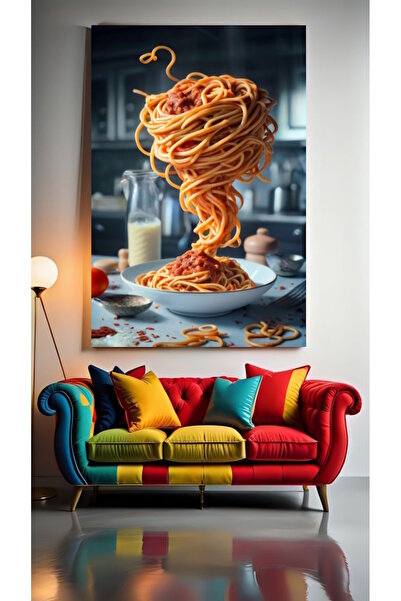 özkacar SOSLU SPAGETTI Σπίτι Τοίχος Σαλόνι Ομορφιάς Γραφείο Κατάστημα Διακόσμ...