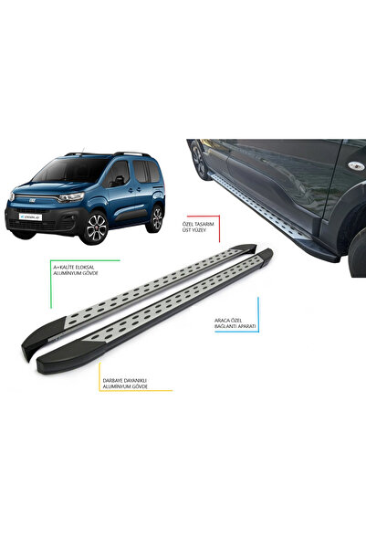 TUNAX OTO DOBLO CAMLI VAN KISA ŞASE NOKTALI YAN BASAMAK 2023 2024 2025 2026 2027