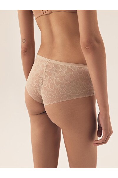 ESOTIQ Women's Hipster Panties Set 2-Pack with Lace Back Brazilian Briefs | Pinny