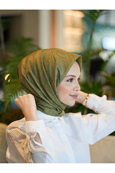 MONOOR ÇİNİ DESEN SOFT EŞARP