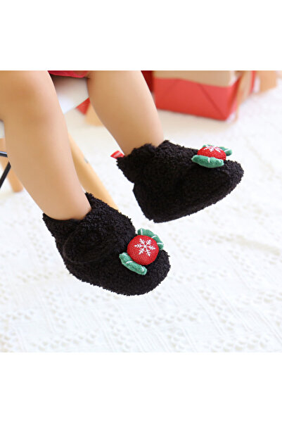 Superbaby Black fur boots - Acadea