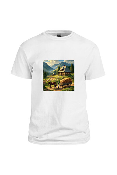 Nostalgia Shop Children's T-shirt Landscape Romania