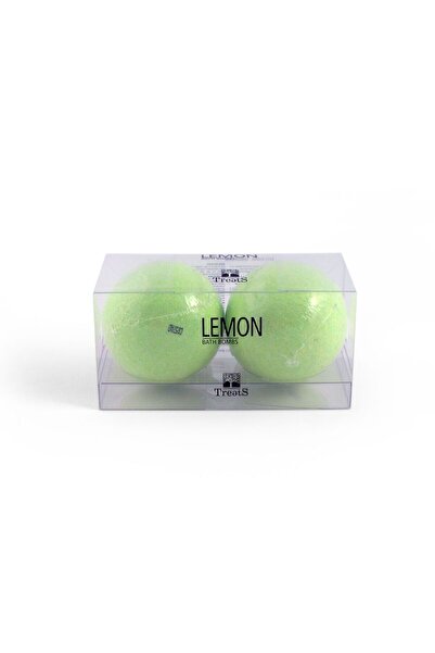 Treets Set 2 bile efervescente baie, cu lamaie verde, Treets, 360 gr