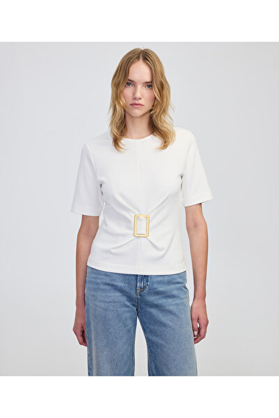 İpekyol Metal aksesuarlı bluz