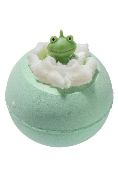 Bomb Cosmetics Bila baie cu jucarie It's Not Easy being Green ,160 g,