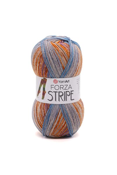 Yarnart Forza Stripe 100gr 420mt El Örgü Ipliği