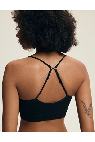 ESOTIQ Sutien ușor căptușit cu cupe detașabile, design superior, cu clips simplu pe spate | Brew