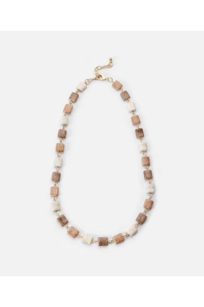 İpekyol Çok renkli reçineli kolye