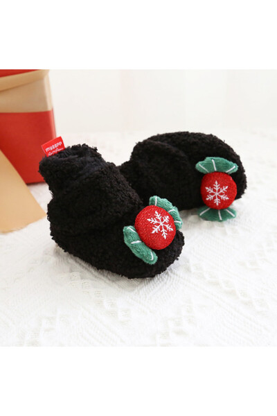 Superbaby Black fur boots - Acadea