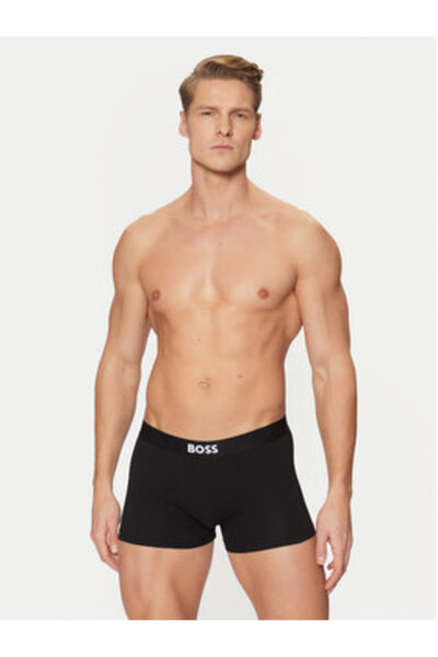BOSS Men's Set of 3 pairs of boxer shorts 50544263 Black