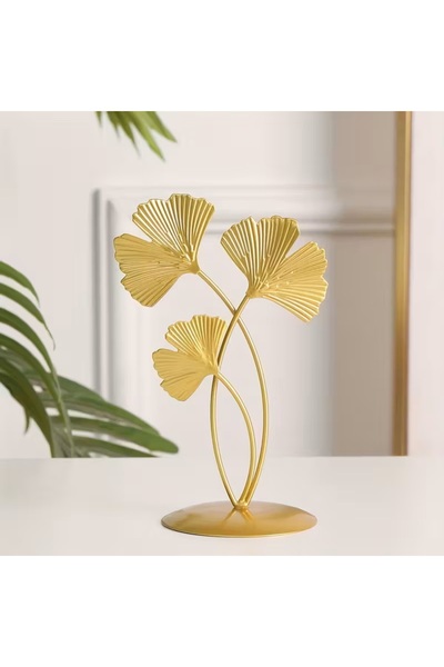 BGA metal yaprak mumluk şamdan ev dekorasyon metal mumluk