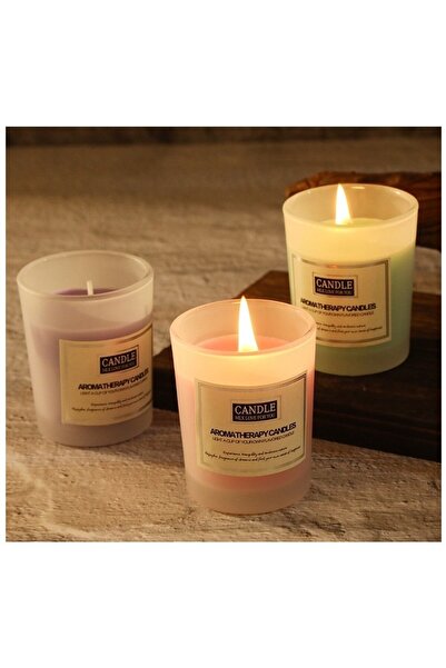 Flippy Scented Candle Flippy, Translucid Jar, 6.2 x 5.2 cm, Sandalwood Scent, Black