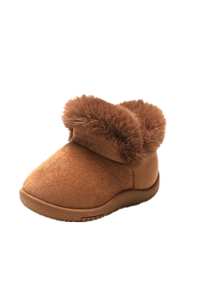 Bebelul Short brown fur boots