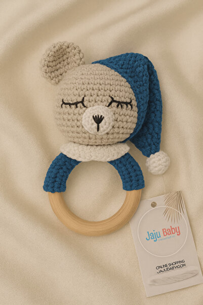 Jaju Baby لعبة أطفال من نوع أميجورومي على شكل قبعة زرقاء مقاس 12 سم