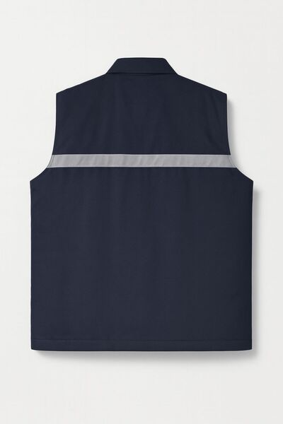 Çamdalı İş Elbiseleri 16x12 Gabardin Çıkma Kollu Çıkma Astarlı Kapitoneli Reflektörlü İş Montu 4 Cepli