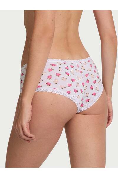 Victoria's Secret Beli Dantelli Pamuklu Cheeky Külot