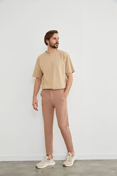 CALİA Ανδρικό παντελόνι με ίσιο πόδι, άνετο κοψίμα