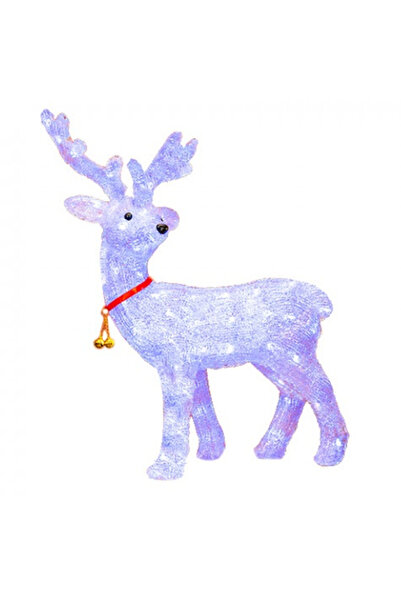 Blaumann Reindeer outdoor light decoration made of acrylic with 96 LEDs, 8 light effects, white color, dime