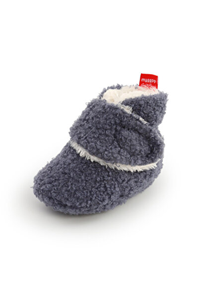 Superbaby Gray baby booties - Lola