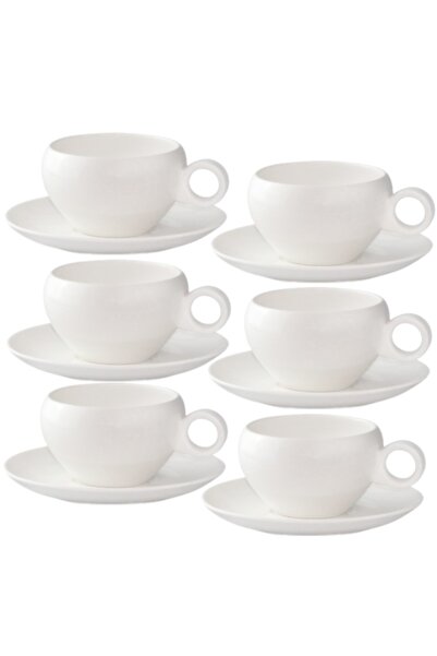 Culinaro Set 6 cesti cu farfurioara SYDNEY 280ml