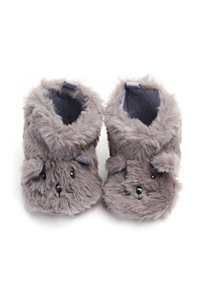 Superbaby Cizmulite din blanita - Soricelul gri