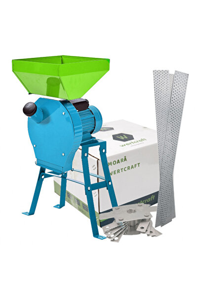 DDT Moara Wertcraft cuva mare cu suport 3.5 Kw, 2850 Rpm, 4 site, 20 ciocanele, capacitate maxima de mar