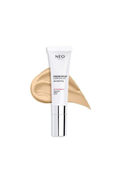 Neo Make Up Corector lichid Intense Serum Concealer, nuanta 01 Porcelain, 10ml