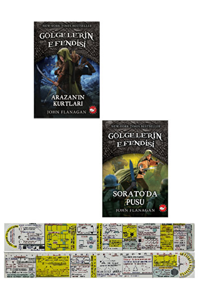 Beyaz Balina Yayınları Gölgelerin Efendisi 17-18. Kitaplar Set + Mat. Öğreten Cetvel