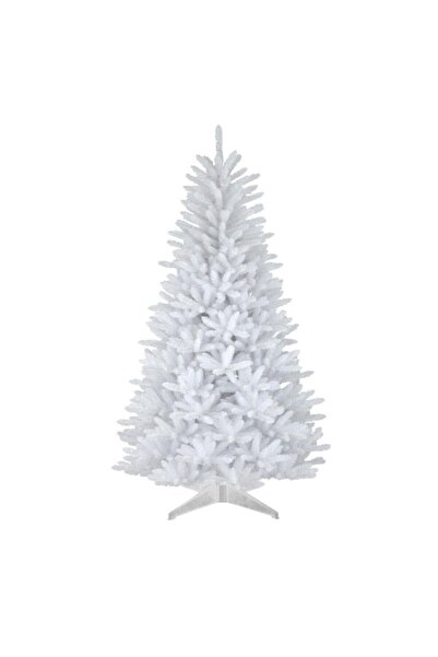 PROCART Artificial fir tree White Pine, height 150 cm, white branches, stand