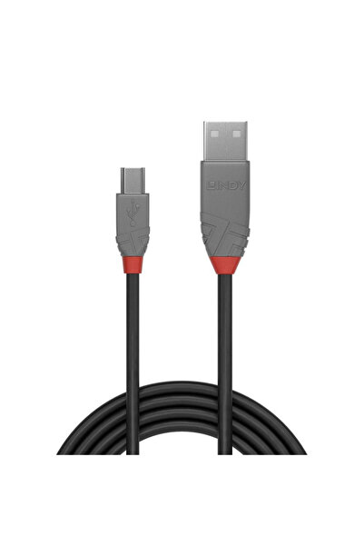 LİNDY cablu USB 2.0 tip A la mini-B de 5 m