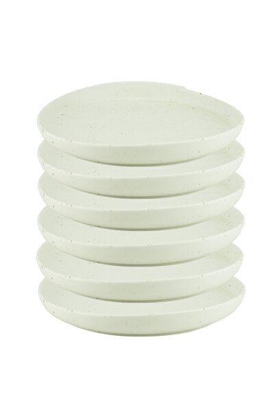 Culinaro Set 6 farfurii cu margine din portelan Hazel 27,5xh3,8cm