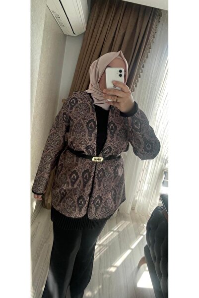 Sara Deluxe Jacquard Patterned Jacket