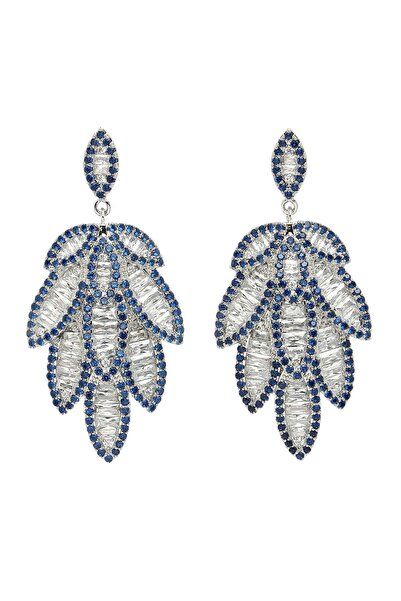 Avant-Garde Paris Cercei suspendați cu frunze de salcie din colecția Diva