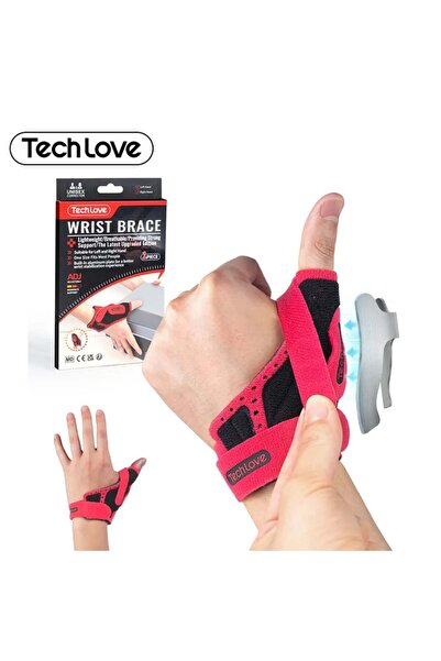 StartONTeam Adjustable Wrist and Thumb Brace with Splint for De Quervain's Tendonitis Pain Relief